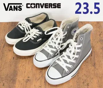 컨버스 반스 스니커즈 2켤레 묶음! 23.5 24 그레이 블랙