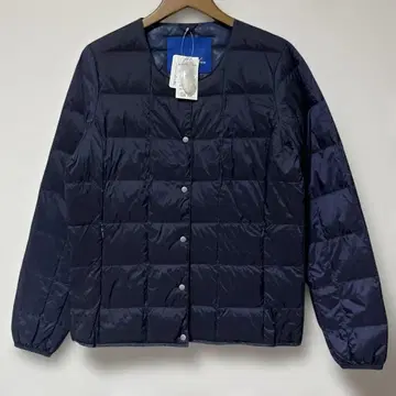 택 포함 이너 다운 자켓 (네이비) M 방한