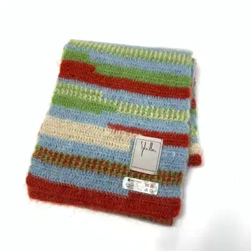 Sybilla 시빌라 모헤어 나일론 니트 머플러 롱 머플러