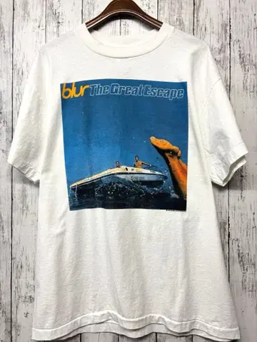 블러 blur 밴딩 T셔츠