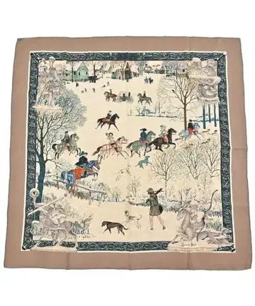 HERMES 반다나 스카프 여성용