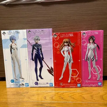 에반게리온 피규어 4체 세트