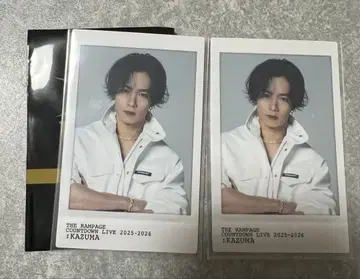 THE RAMPAGE 카와무라 카즈마 스티커 카드 2점 익명 배송