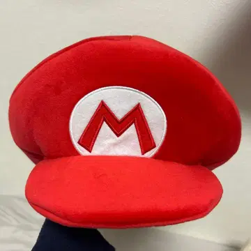 USJ 마리오캡 빨간색 플리스 모자