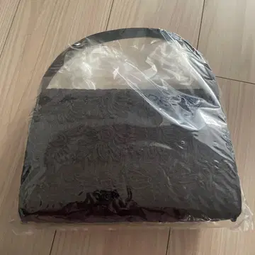 블랙 자수 토트백 상복 블랙 포멀