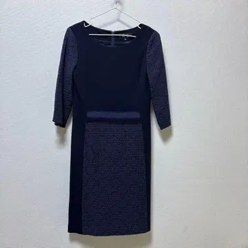 C de C 네이비 7부 소매 가을/겨울 원피스 36