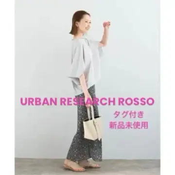URBAN RESEARCH ROSSO 5부 소매 돌먼 풀오버 일본제