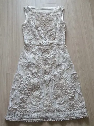 ANAYI 라이트 베이지 원피스