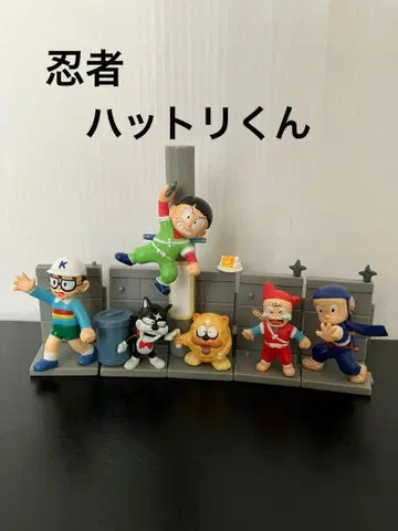 닌자 핫토리군 피규어 데고와루 6종 세트