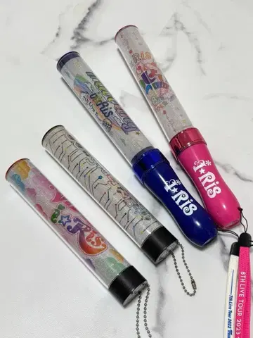 i Ris 응원봉 2개 교체 튜브 2개 세트