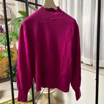 theory luxe 핑크 긴팔 니트 038