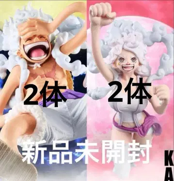 원피스 KING OF ARTIST 니카 루피 2체 니카 보니 2체