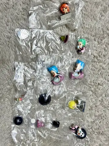 [ 6개 세트 ] 원피스 원더랜드 티 파티 in 밀짚모자 일당