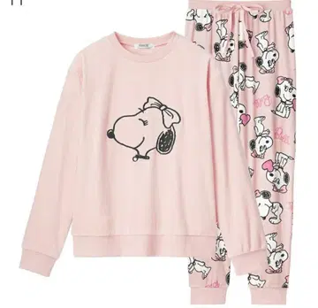 aimerfeel 스누피 룸웨어 L