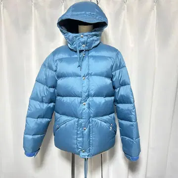 나일론 다운 자켓 파랑