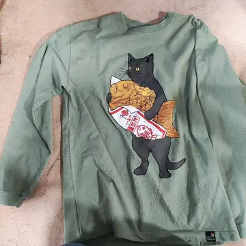 고 슬로우 카라반 고양이 붕어빵 트레이닝복 사이즈 3