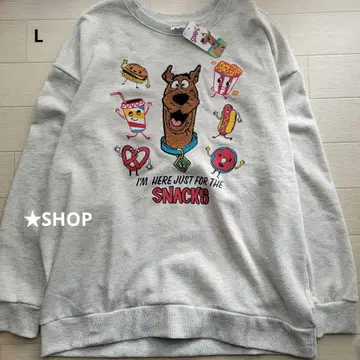 스쿠비두 사가라 자수 트레이닝복 맨투맨 L