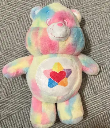 케어베어 BIG 봉제 인형 레인보우