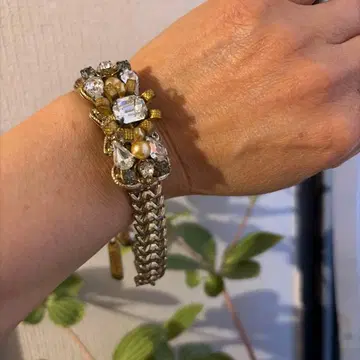 RADA 이탈리아제 비쥬 모티브 골드 팔찌