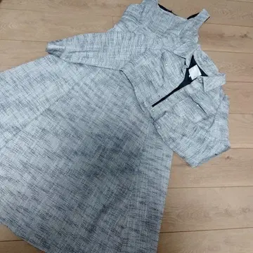and couture 트위드 자켓 원피스 셋업 펄