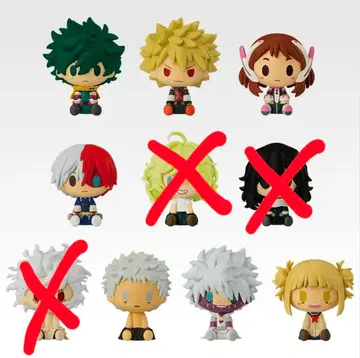 제일복권 히로아카 H상 쵸코놋코 피규어 7종 세트