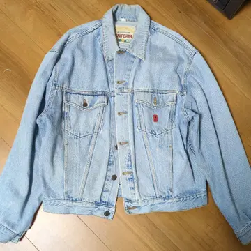 UNIFORM 데님 자켓 XL USA제 빈티지 색빠짐 G 자켓