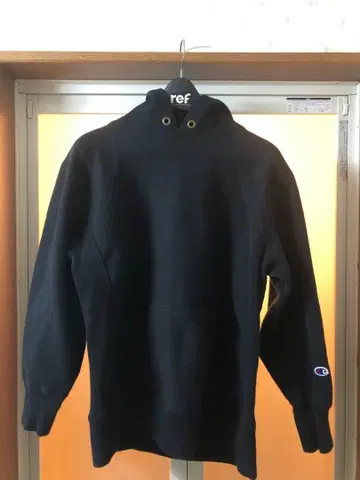 Champion 챔피온 후드티 reverse weave 블랙