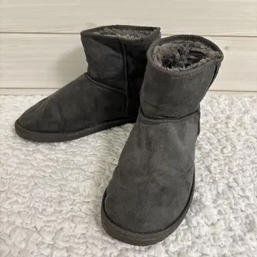 그레이 어그 부츠 [ L ] 폭신폭신 보아 안감 방한 캐주얼