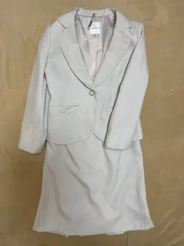 [클리닝 완료] attrice 화이트 포멀 슈트 13호 XL