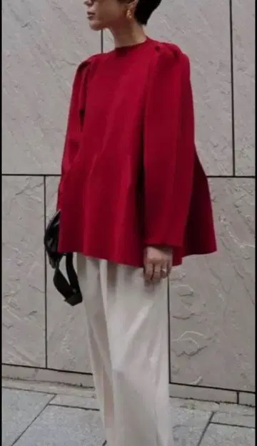 machatt 마차트 홀 가먼트 상의 빨간색