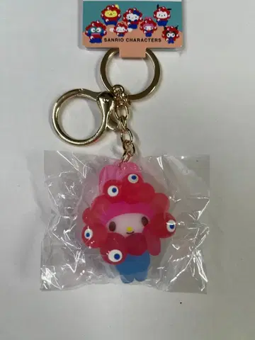[ 완판 ] 마이멜로디 미야쿠미야쿠 클리어 키홀더 마이멜로 만박