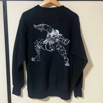 MEQRI 메크리 L 사이즈 카잔 카오루 바키 블랙 트레이닝복 맨투맨