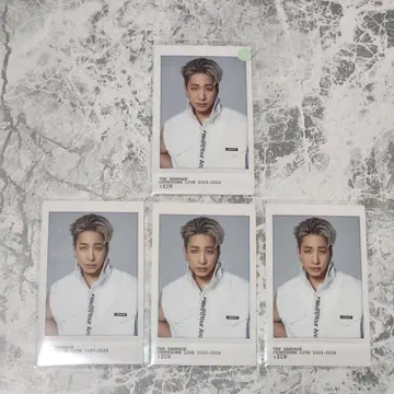 THE RAMPAGE 진 스티커 카드 시크릿+노멀 세트