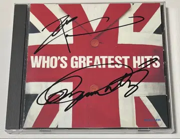 THE WHO GREATEST HITS 사인 포함