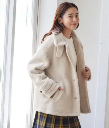 스탠다드 칼라 보아 자켓