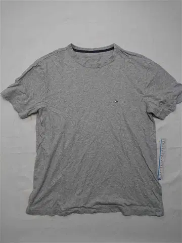 타미힐피거 크루넥 T셔츠 그레이 남성용