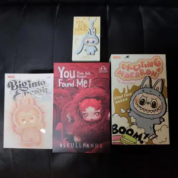 스컬 팬더 러브브 일괄 미개봉품