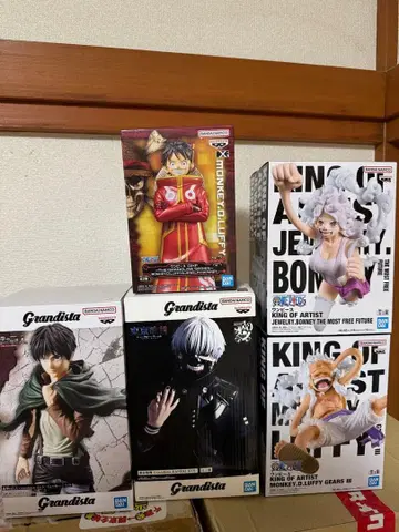 미개봉 신상 피규어 5개