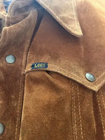 Lee 스웨이드 자켓 브라운