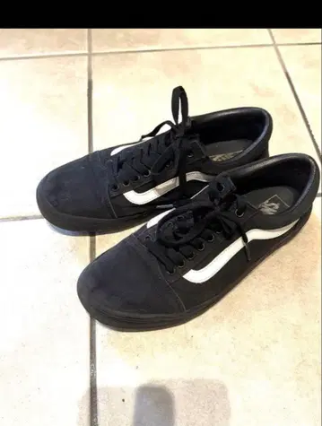 스테디셀러 VANS 반스 올드스쿨 블랙 스니커즈 27.0 스케이트