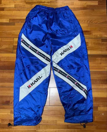 KARL KANI 나일론 팬츠 XL 파랑 가격 인하 가능