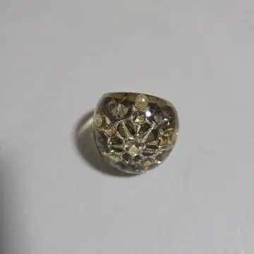 RUKA 앤티크 수지 비쥬 반지