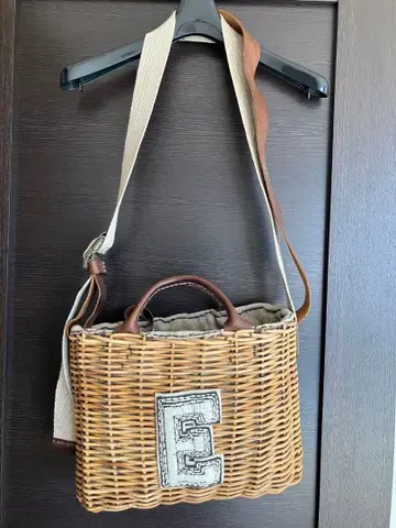 E 와펜 ebagos 브라운 바스켓백 에바고스