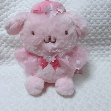 산리오 초귀염 폼폼푸딩 봉제 인형 사쿠라
