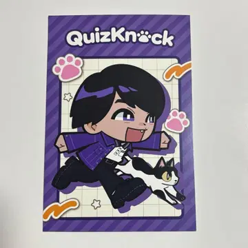 QuizKnock 엽서 마네키네코 콜라보