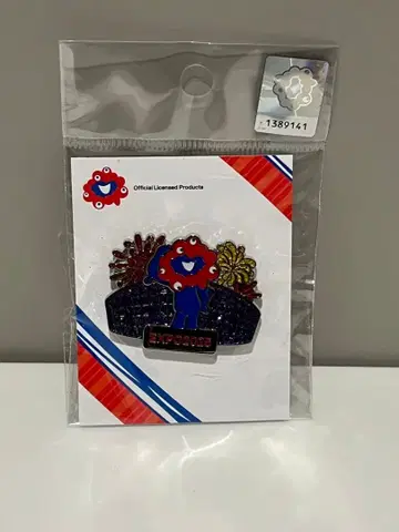 미야쿠미야쿠 대지붕 반지 불꽃놀이 핀 배지 EXPO2025 만박