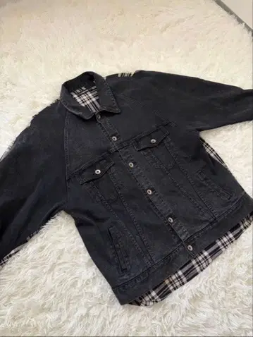 도킹 데님 자켓 / G