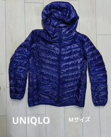유니클로 다운 자켓 네이비