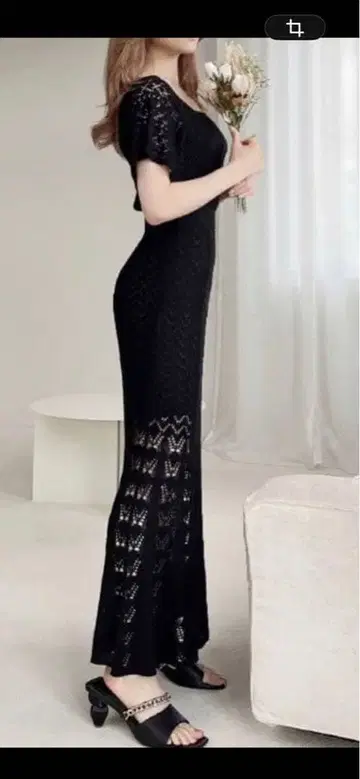 크로셰 머메이드 원피스 RESEXXY