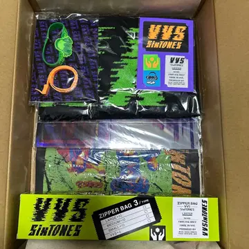 SixTONES VVS 굿즈 모음